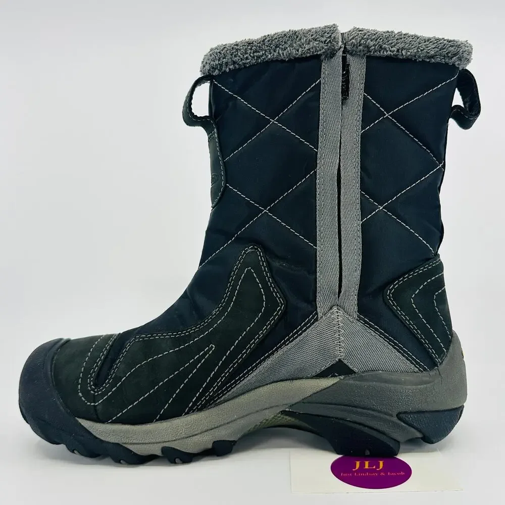 KEEN Women's Betty Quilted Nylon Insulated Winter Snow Boots 1004363 Size 9